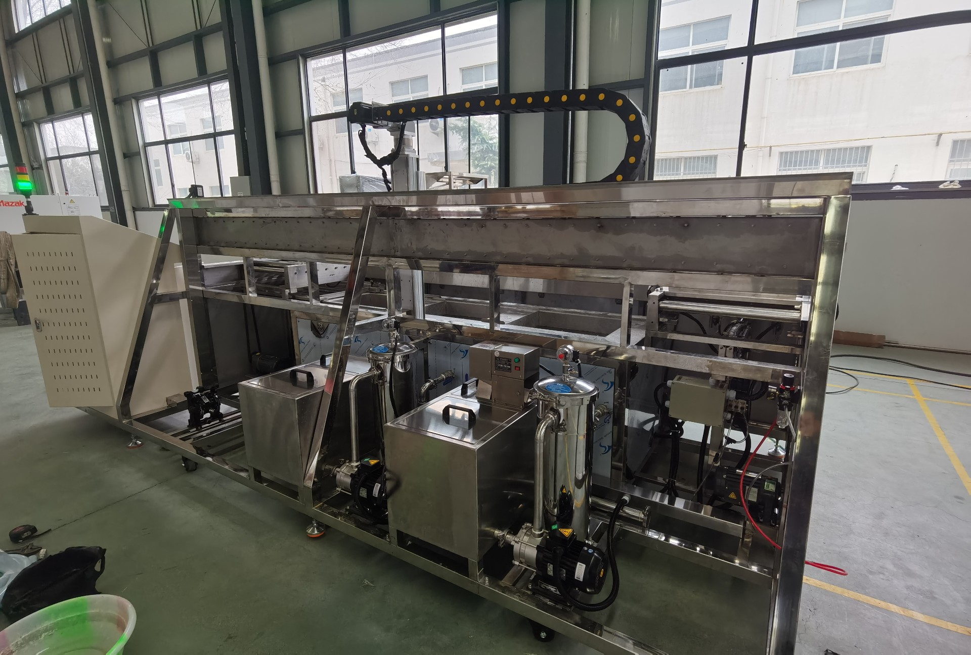 TYHD-D3281全自動單臂式超聲波清洗烘干機(jī)